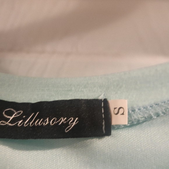 Lillusory Summer Knot Dress in Mint EUC - Picture 3 of 4